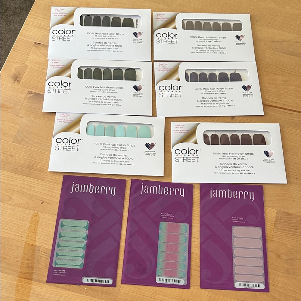 Color Street Nail Strips - Chic Neutrals and Pastels